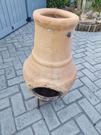 Clay Chiminea