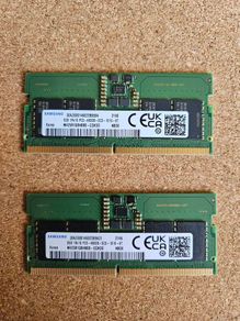 2 x Samsung DDR5 4800 8GB