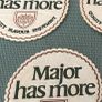 5 "Major" Beer Mats 1960s Image 2