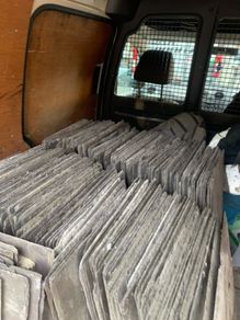 blue bangor slates