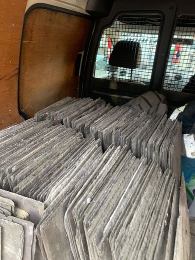 blue bangor slates