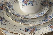 Antique Wellington China Tea Set JHC Co Longton England Pattern 5293