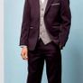 Benetti Wine Boys Suit 3 Piece Complate outfit. Image 4
