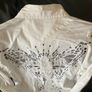 Western style white shirt Image 3