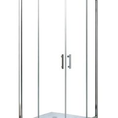 Quad shower door
