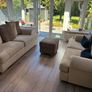 suite of furniture (3 + 2 + footstool) Image 9