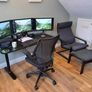 Ikea Piang Chair And Footstool Image 3