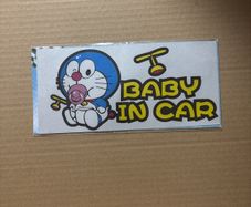 Car sticker- Baby in car
