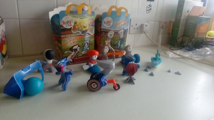 Toys collector McDonalds happy meal toy London Olympics  2012 toys all new