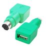 New USB PS2 PS/2 Mouse Keyboard Connector Adaptor Adapter Image 2