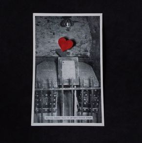 Ireland Postcard : Brothers Sheares Vault , St. Michan's Church , Dublin