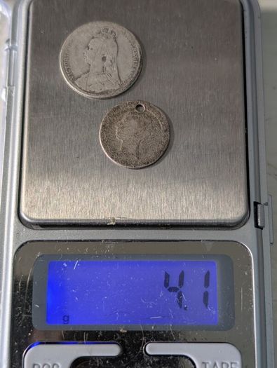 UK Silver coins for the pot.