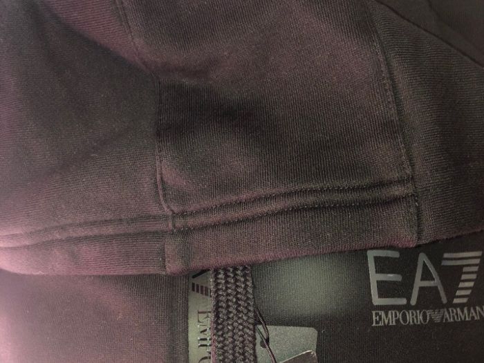 Armani EA7 hoodie fleece jacket with zip size XXL brand new with tag