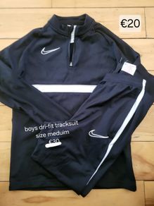 Nike dri-fit tracksuit boys