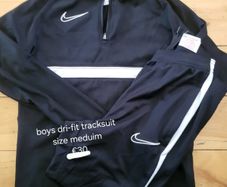 Nike dri-fit tracksuit boys