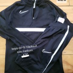 Nike dri-fit tracksuit boys