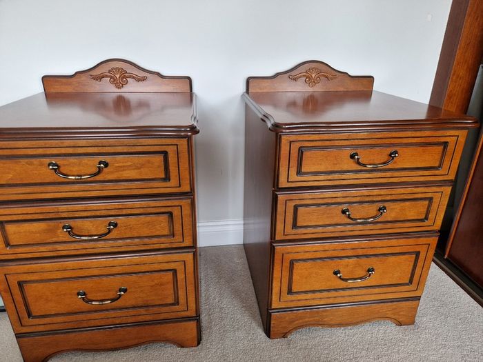 Two Bedside lockers