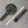 SR Suntour XCM crankset 22-36T, 2x9s (square taper) Image 2