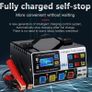 Smart Car Battery Charger  Automatic Pulse Repair with LCD Display Image 4