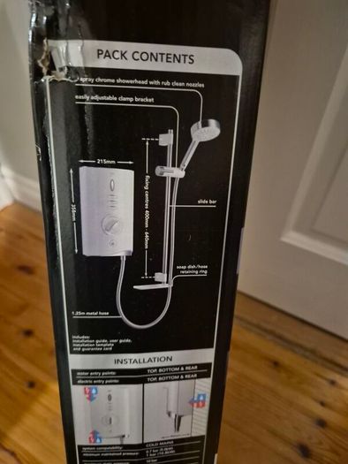 Mira Sport Shower with Airboost - new in box