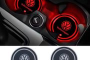 volkswagen interior cup led lights