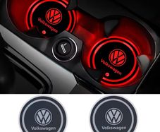 volkswagen interior cup led lights