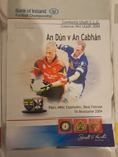 Ulster GAA Programmes Bundle