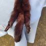 Barnardo's double pelt mink stole Image 3