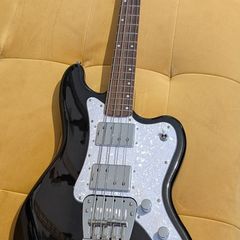 Squier Paranormal Rascal Bass HH, Metallic Black