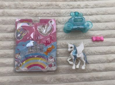 Crystal unicorn carriage BJ toys unicorn - loose wiings approx. 9 cm. Only 1 candy Please see photos