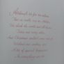 Beautiful Vintage Mothers Christmas Card A4 Image 2