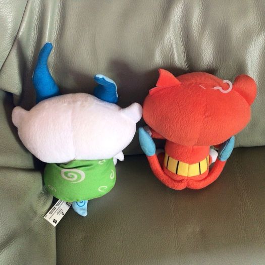 Yokai Watch Plushes Hasbro x 2