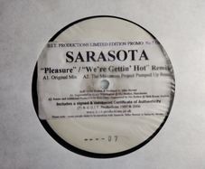 Sarasota - We're Getting Hot (The Maximum Project Pumped Up Mix) - UK Piano House Club Classic! ONLY 50 Copies in EXISTENCE!