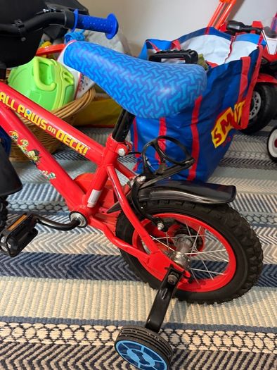 paw patrol bike