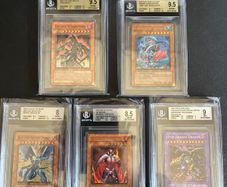 Beckett Graded Yu-Gi-Oh! Cards - Set of 5