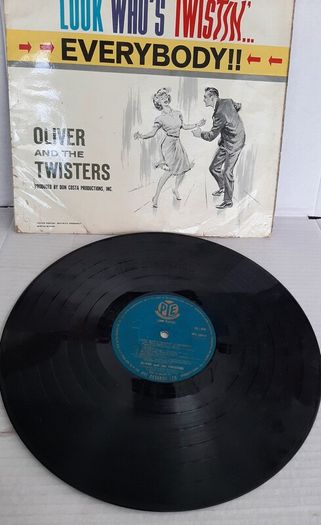 looks who's twisting vinyl LP