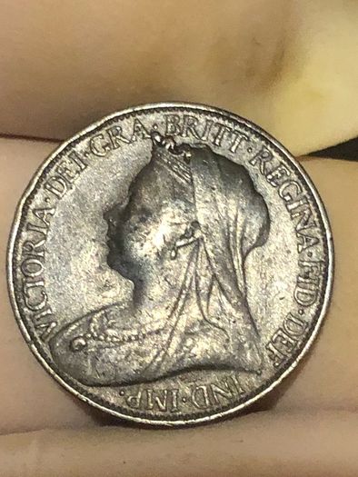 1896 farthing Victoria