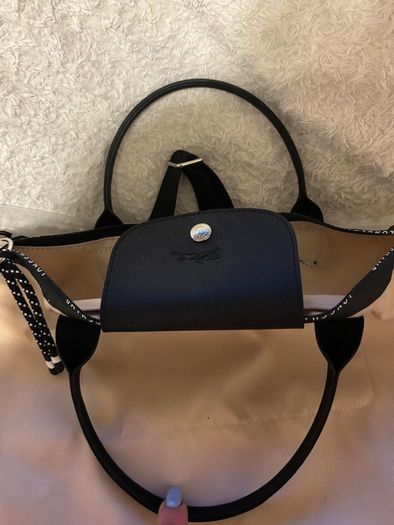 Longchamp le pliage Ebergy bag / light cream / new