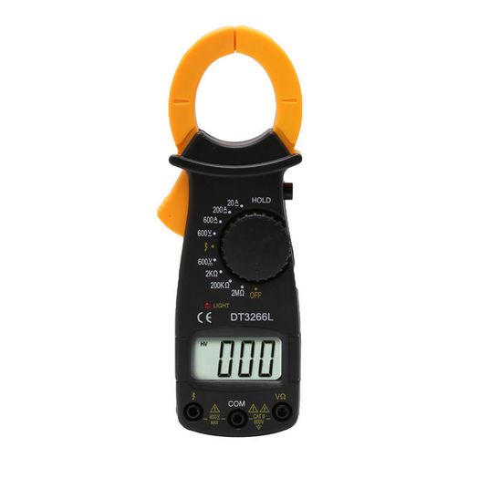Multimeter Digital Clamp Meter Voltage Current Resistance Tester