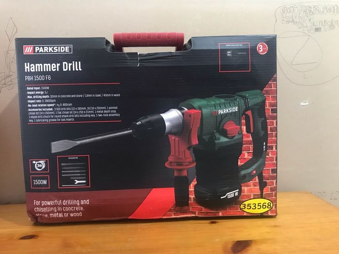 Parkside Hammer Drill PBH 1500 F6