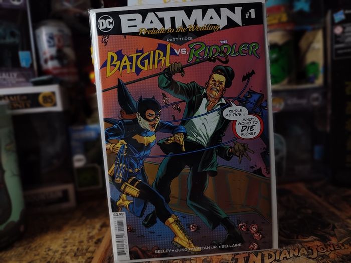 Batman ! Prelude to the Wedding ! Batgirl vs. The Riddler ! One-Shot ! 2018 ! by DC Comics !