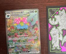 Pokemon Venusaur ex Scarlet & Violet 151 Special Illustrated Rare