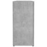 Sideboard Concrete Grey 120x35,5x75 cm Chipboard Image 6