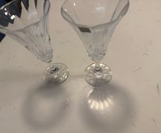 6 Tipperary Crystal wine glasses