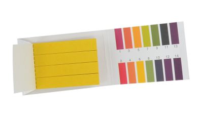 80 pH test strips 1.0-14.0