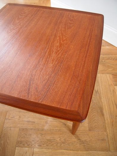 Mid Century G Plan Brasilia Teak Square Coffee Table 1960s Vintage Retro