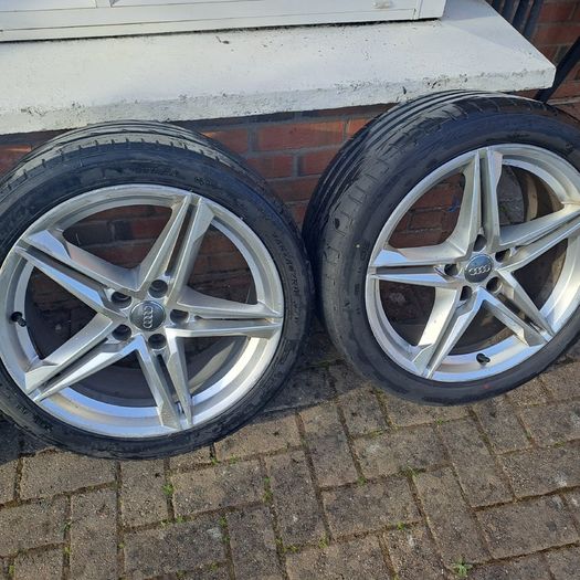 Audi A4 S line 18in alloys, Original equipment, might suit A3 Golf 7. 7.5