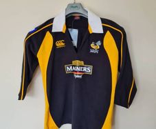 Canterbury ladies London wasps 3/4 sleeve shirt Size 12 Brand new with tags