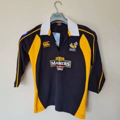 Canterbury ladies London wasps 3/4 sleeve shirt Size 12 Brand new with tags