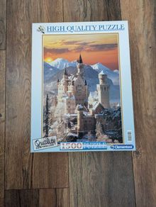 Neuschwanstein Castle  - 1500 piece jigsaw